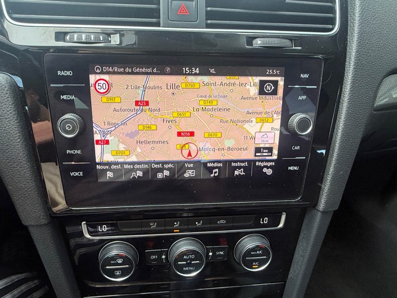 VOLKSWAGEN GOLF VII (2) 1.6 TDI 115 IQ.DRIVE - CARPLAY/GPS/CAMERa