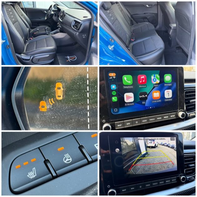 Kia Stonic 1.0 T-GDi 100ch GT-Line Premium Sieges, volant chauffants / Angles morts / CarPlay / Came