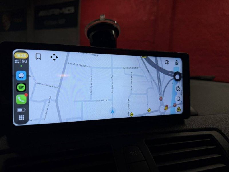 🟢 CarPlay Bmw serie 1 118 D 143 cv Ecran Gps Bluetooth Sièges chauffants Waze Netflix