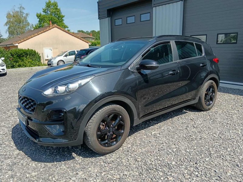 KIA SPORTAGE 1.6 CRDI 136 MHEV BLACK EDITION DCT 2021 / GARANTIE CONSTRUCTEUR