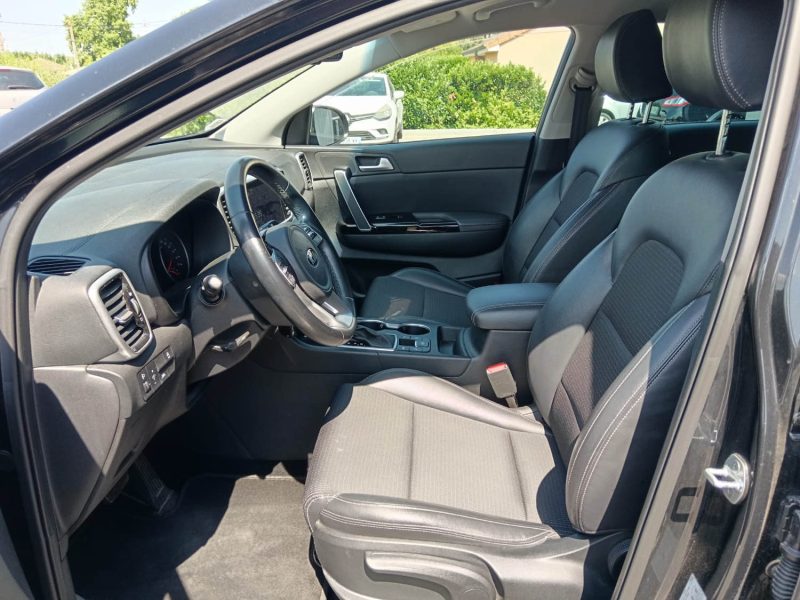 KIA SPORTAGE 1.6 CRDI 136 MHEV BLACK EDITION DCT 2021 / GARANTIE CONSTRUCTEUR