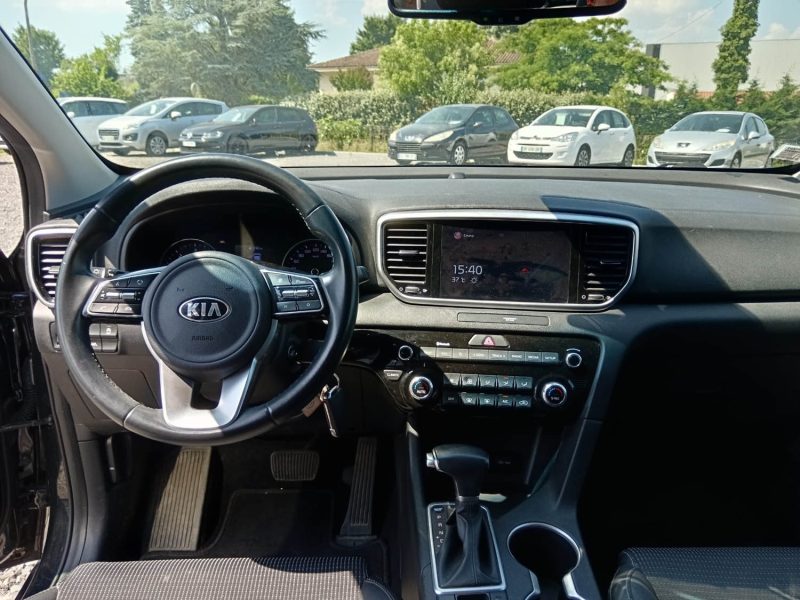 KIA SPORTAGE 1.6 CRDI 136 MHEV BLACK EDITION DCT 2021 / GARANTIE CONSTRUCTEUR