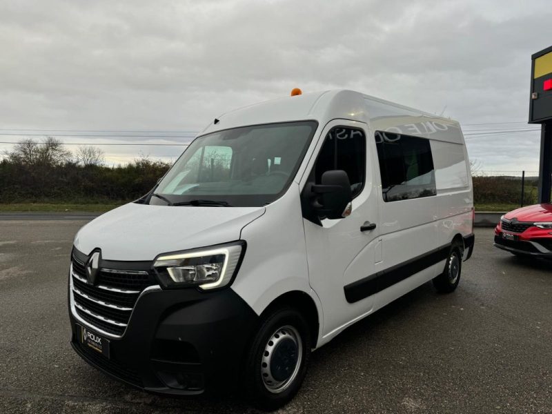 RENAULT MASTER L2H2 DCI 135 CABINE APPROFONDIE 7 PLACES / TVA / PRIX HT  2020