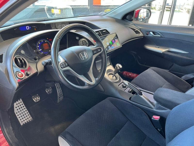 🚗 HONDA CIVIC VIII 1.3 83ch ⚙️ 📡 Radar de recul 📱 CarPlay ❄️ Climatisation
