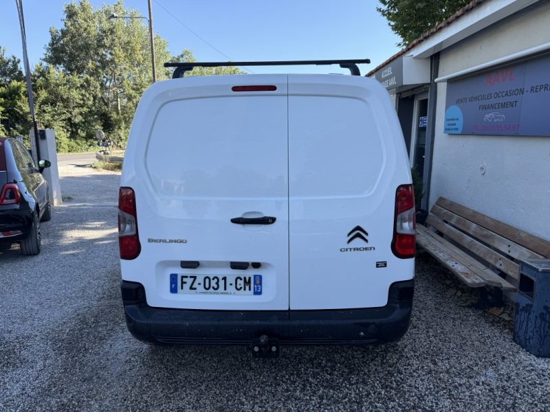 CITROEN BERLINGO 1.5 HDI 100 CAMERA CAR PLAY 3 PLACES 1000KG ATTELAGE  2021