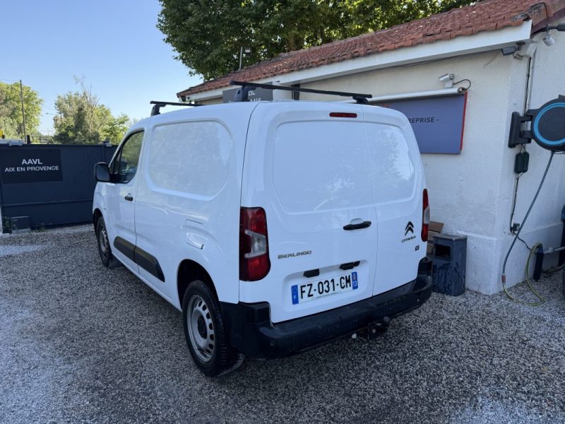 CITROEN BERLINGO 1.5 HDI 100 CAMERA CAR PLAY 3 PLACES 1000KG ATTELAGE  2021