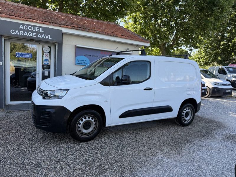 CITROEN BERLINGO 1.5 HDI 100 CAMERA CAR PLAY 3 PLACES 1000KG ATTELAGE  2021