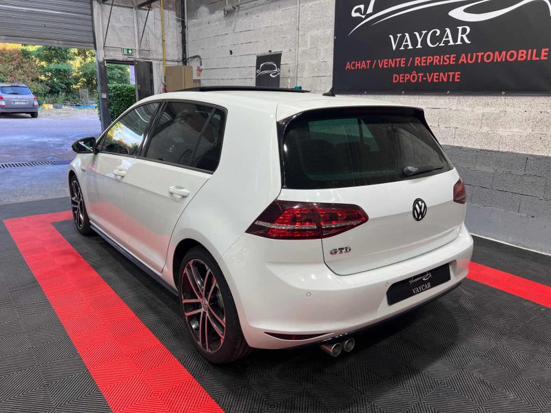 VOLKSWAGEN GOLF 7 2.0 TDI 184 GTD, Toit Ouvrant, Sport and Sound, Keyless, Garantie