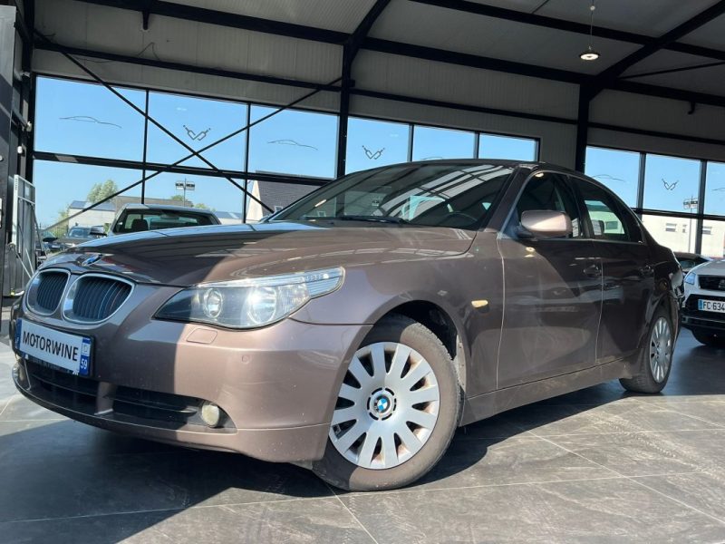🚗 BMW SÉRIE 5 2.2 170ch ⚙️ 📡 Radar de recul 🔗 Attache remorque 📱 Bluetooth