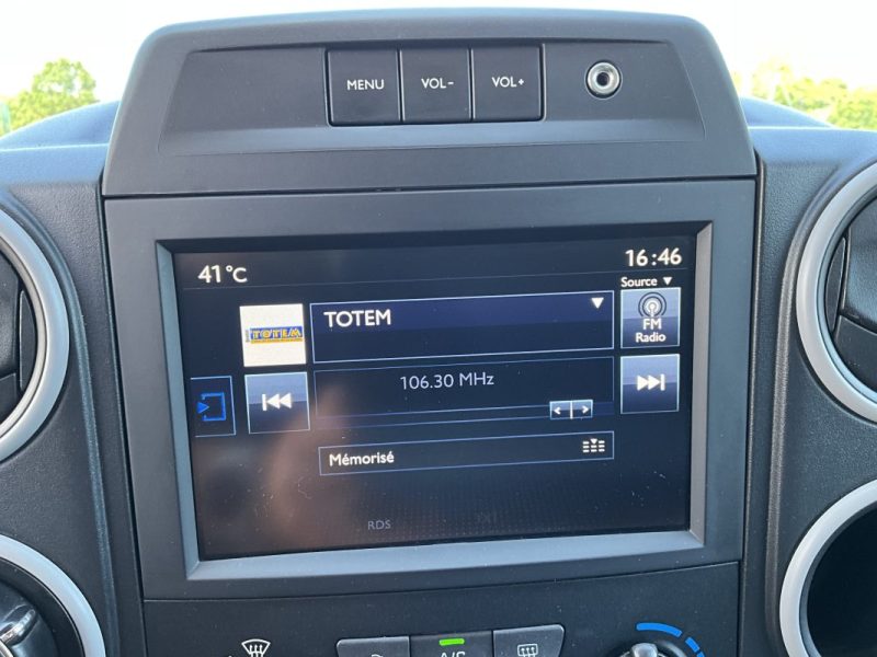 TVA RÉCUPÉRABLE* PEUGEOT PARTNER  1.6 BLUE HDI 100 CV PACK CLIM NAV ETG