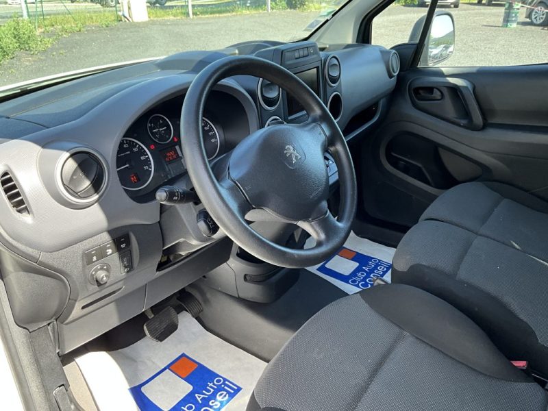 TVA RÉCUPÉRABLE* PEUGEOT PARTNER  1.6 BLUE HDI 100 CV PACK CLIM NAV ETG