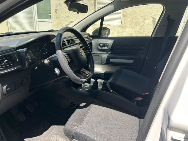 CITROEN C3 2 PLACES 1.5 BLUE HDI 100 FEEL 01/2022 PRIX HT : 6658 € PRIX TTC : 7990 €
