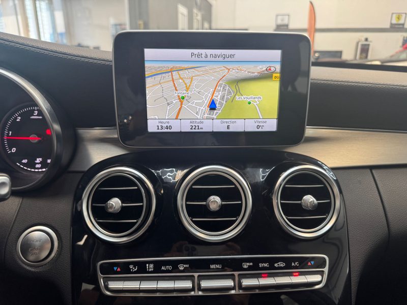 MERCEDES-BENZ CLASSE C 220 CDI 170ch BLUETEC SPORTLINE 7G-TRONIC AMG GARANTIE 12 MOIS HIST.COMPLET