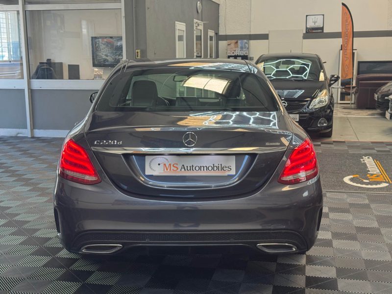 MERCEDES-BENZ CLASSE C 220 CDI 170ch BLUETEC SPORTLINE 7G-TRONIC AMG GARANTIE 12 MOIS HIST.COMPLET