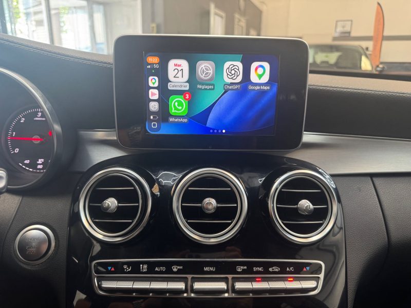 MERCEDES-BENZ CLASSE C 220 CDI 170ch BLUETEC SPORTLINE 7G-TRONIC AMG GARANTIE 12 MOIS HIST.COMPLET