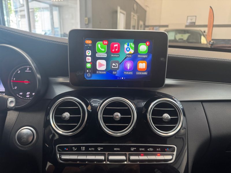 MERCEDES-BENZ CLASSE C 220 CDI 170ch BLUETEC SPORTLINE 7G-TRONIC AMG GARANTIE 12 MOIS HIST.COMPLET