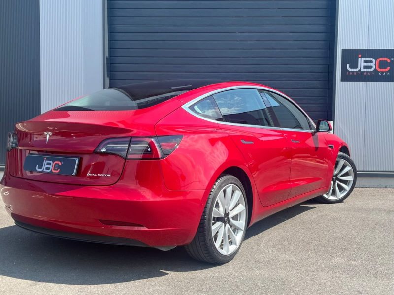 TESLA MODEL 3 LONG RANGE DUAL MOTOR 9CV AWD 75 KWH
