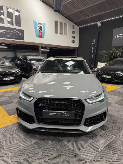 AUDI RS6 PERFORMANCE QUATTRO 4.0 V8 TFSI 605CH PACK DYNAMIQUE+CARBONE (TOIT OUVRANT PANORAMIQUE)⭐️⭐️⭐️⭐️