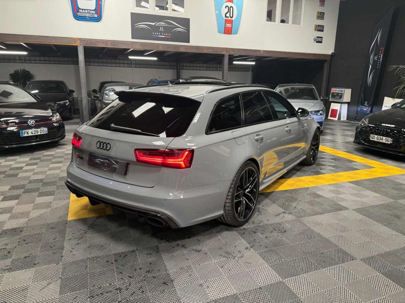 AUDI RS6 PERFORMANCE QUATTRO 4.0 V8 TFSI 605CH PACK DYNAMIQUE+CARBONE (TOIT OUVRANT PANORAMIQUE)⭐️⭐️⭐️⭐️