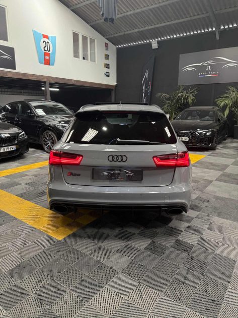 AUDI RS6 PERFORMANCE QUATTRO 4.0 V8 TFSI 605CH PACK DYNAMIQUE+CARBONE (TOIT OUVRANT PANORAMIQUE)⭐️⭐️⭐️⭐️