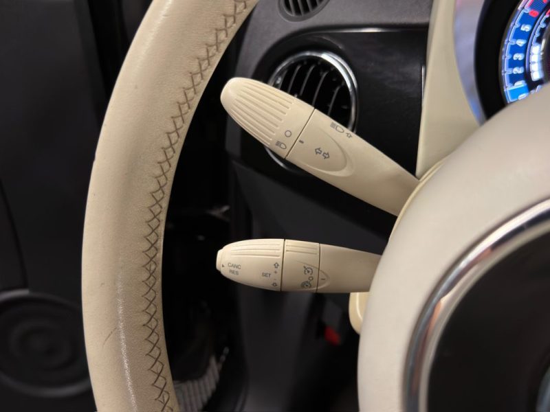 FIAT 500 II PHASE 2 LOUNGE 0.9 85 Cv - INTERIEUR CUIR TOIT PANO CritAir1 - GARANTIE 1 AN
