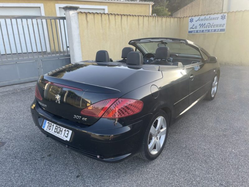 PEUGEOT 307 CC SPORT PACK CABRIOLET 2.0HDI 136CV TOUTES OPTIONS CT OK GARANTIE