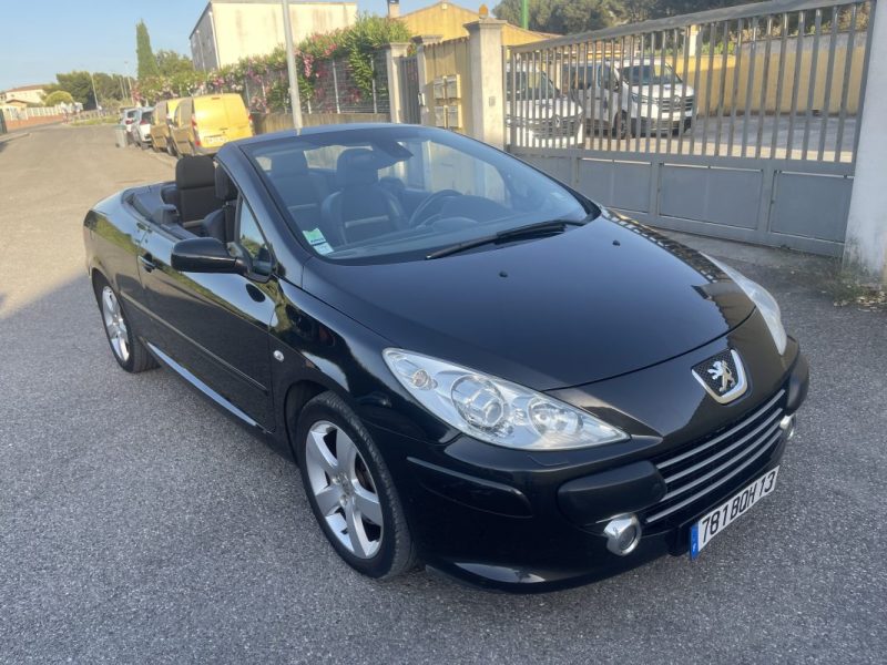 PEUGEOT 307 CC SPORT PACK CABRIOLET 2.0HDI 136CV TOUTES OPTIONS CT OK GARANTIE