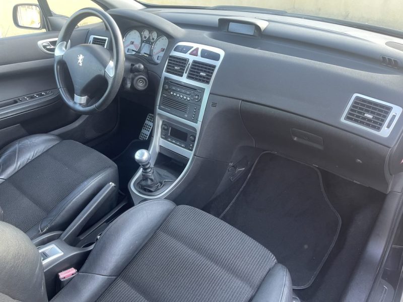 PEUGEOT 307 CC SPORT PACK CABRIOLET 2.0HDI 136CV TOUTES OPTIONS CT OK GARANTIE