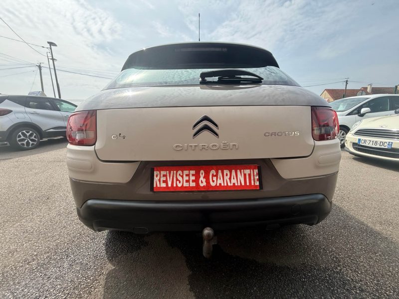 CITROEN C4 CACTUS ETG BOITE AUTOMATIQUE 1.2 VTI - 12V 82CV 2015