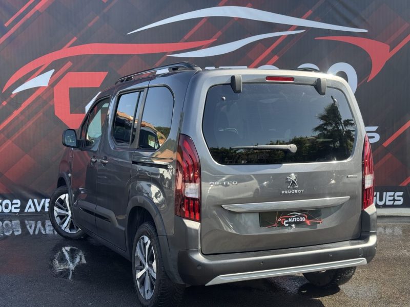 PEUGEOT RIFTER 1.5 BLUE HDI 100 GT-LINE 2019