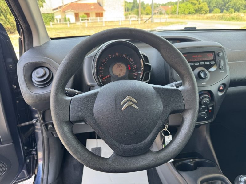 CITROEN C1 1.0 VTI 69 LIVE MOTEUR TOYOTA 