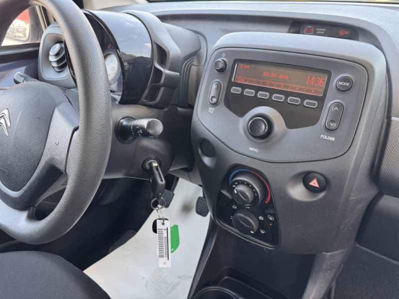CITROEN C1 1.0 VTI 69 LIVE MOTEUR TOYOTA 