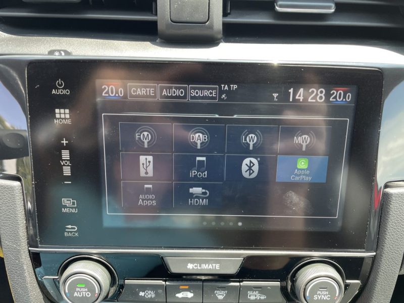 HONDA CIVIC X  1.0 VTEC 129CV    GARANTIE 3/12 MOIS 2017