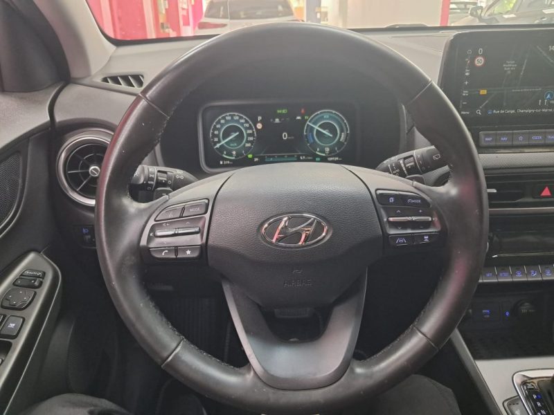 HYUNDAI KONA SUV PHASE 2 HYBRIDE 141cv EXECUTIVE TOUTES OPTIONS/1 ERE MAIN/TVA RECUPERABLE