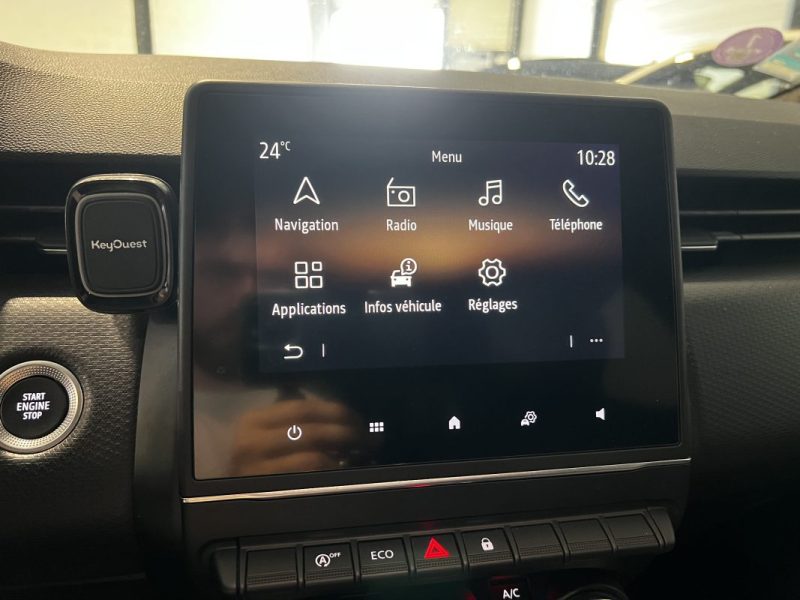 RENAULT CLIO V  1.0 TCE  - 100 cv  - 2020 - Carplay - Boite manuelle - 59000 Km - Excellent état 