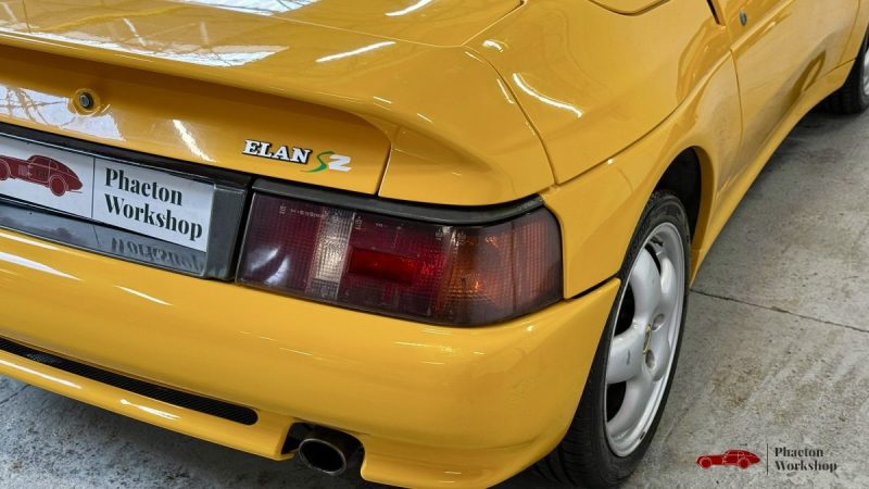 LOTUS ELAN S2 TURBO – 1996 – 76 900 KM – HISTORIQUE & GROS ENTRETIEN