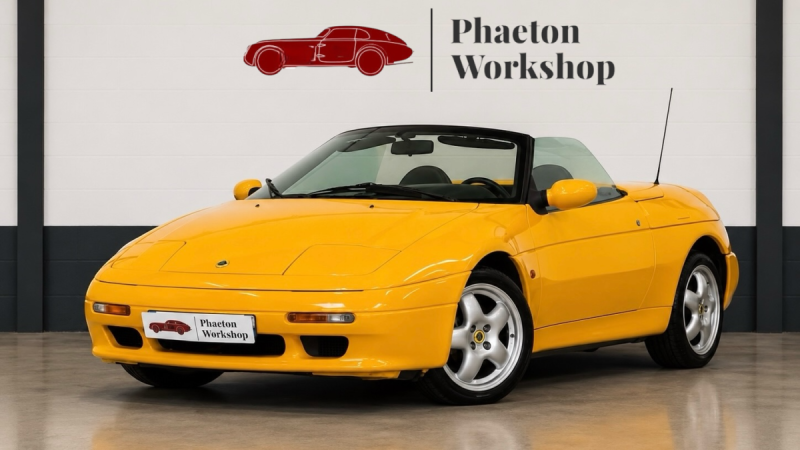LOTUS ELAN S2 TURBO – 1996 – 76 900 KM – HISTORIQUE & GROS ENTRETIEN