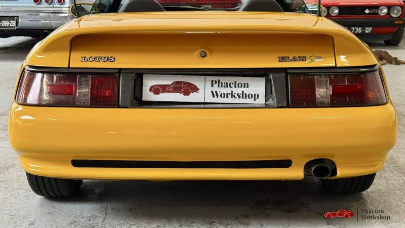 LOTUS ELAN S2 TURBO – 1996 – 76 900 KM – HISTORIQUE & GROS ENTRETIEN