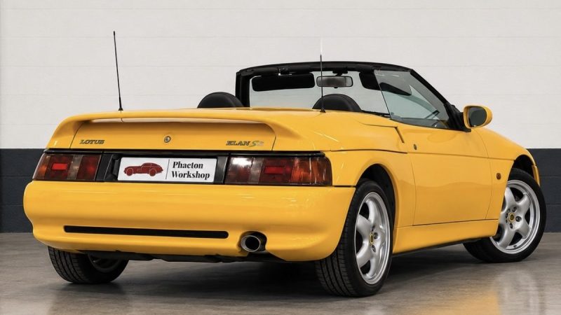 LOTUS ELAN S2 TURBO – 1996 – 76 900 KM – HISTORIQUE & GROS ENTRETIEN