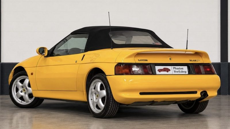 LOTUS ELAN S2 TURBO – 1996 – 76 900 KM – HISTORIQUE & GROS ENTRETIEN
