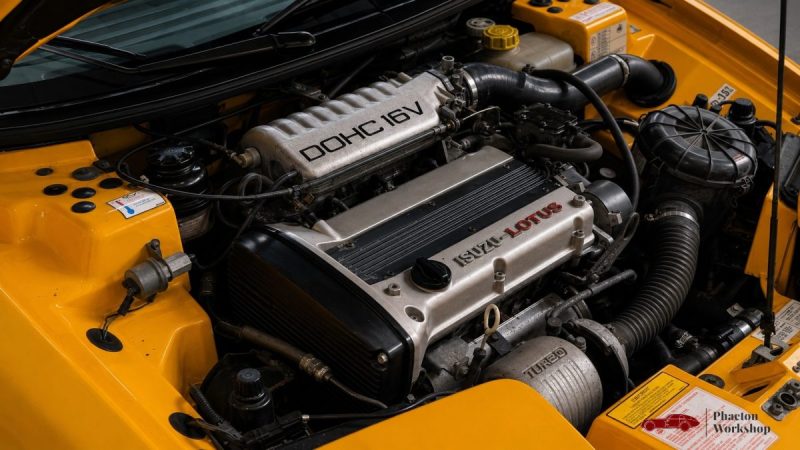 LOTUS ELAN S2 TURBO – 1996 – 76 900 KM – HISTORIQUE & GROS ENTRETIEN