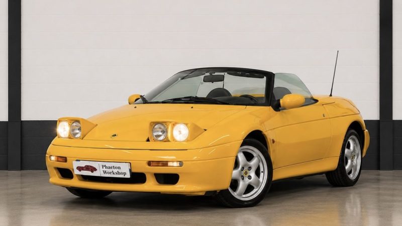 LOTUS ELAN S2 TURBO – 1996 – 76 900 KM – HISTORIQUE & GROS ENTRETIEN