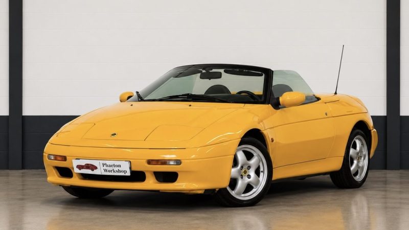 LOTUS ELAN S2 TURBO – 1996 – 76 900 KM – HISTORIQUE & GROS ENTRETIEN