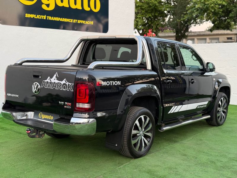 AMAROK  3.0 V6 TDI 224 CH 4MOTION CARAT GARANTIE 12 MOIS 2017