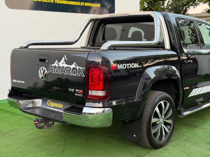 AMAROK  3.0 V6 TDI 224 CH 4MOTION CARAT GARANTIE 12 MOIS 2017