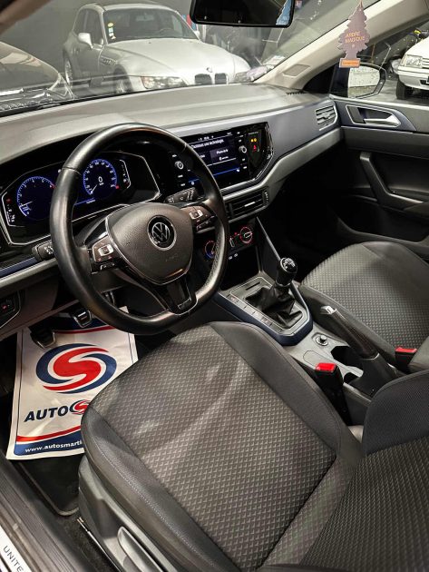 MAGNIFIQUE VOLKSWAGEN POLO UNITED 1.0 TSI 95 CH (SUIVI D’ENTRETIEN, APPLE CARPLAY, VIRTUAL COCKPIT)