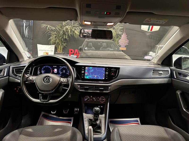 MAGNIFIQUE VOLKSWAGEN POLO UNITED 1.0 TSI 95 CH (SUIVI D’ENTRETIEN, APPLE CARPLAY, VIRTUAL COCKPIT)