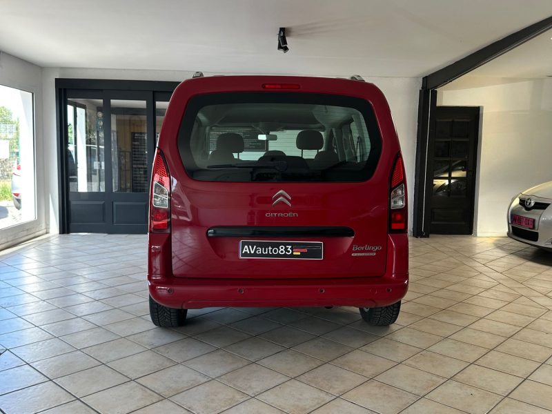 CITROËN BERLINGO 1.6 HDI 92 CV– BOÎTE MANUELLE – GARANTIE 12 MOIS OU 15.000 KM – CT OK – 2013