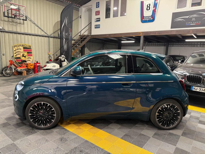 MAGNIFIQUE FIAT 500e BERLINE 118 CH LA PRIMA (SUIVI D’ENTRETIEN FIAT, CARPLAY) ⭐️⭐️⭐️⭐️⭐️