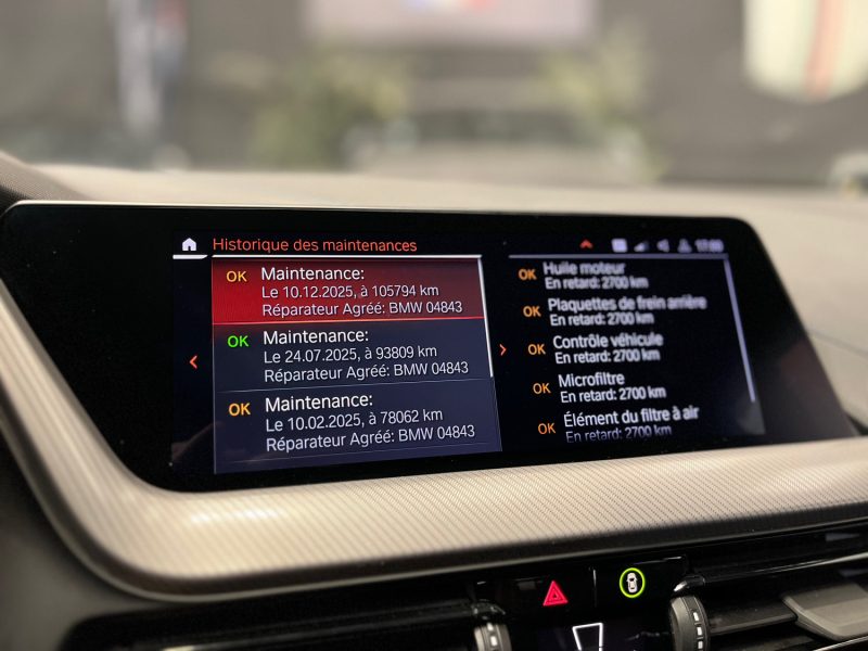 BMW SÉRIE 1 18d PACK M 2.0 150ch ( 1ERE MAIN, CAMÉRA DE RECUL, CARPLAY, LED D’AMBIANCE) ⭐️⭐️⭐️⭐️⭐️